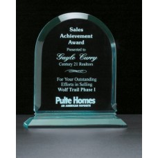 Arch Series Acrylic Award - In Jade